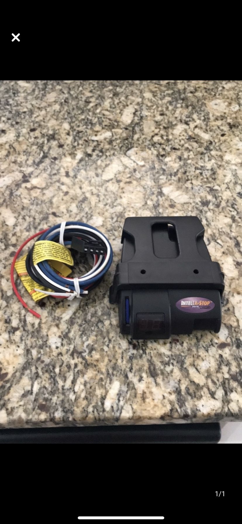 Trailer brake controller.