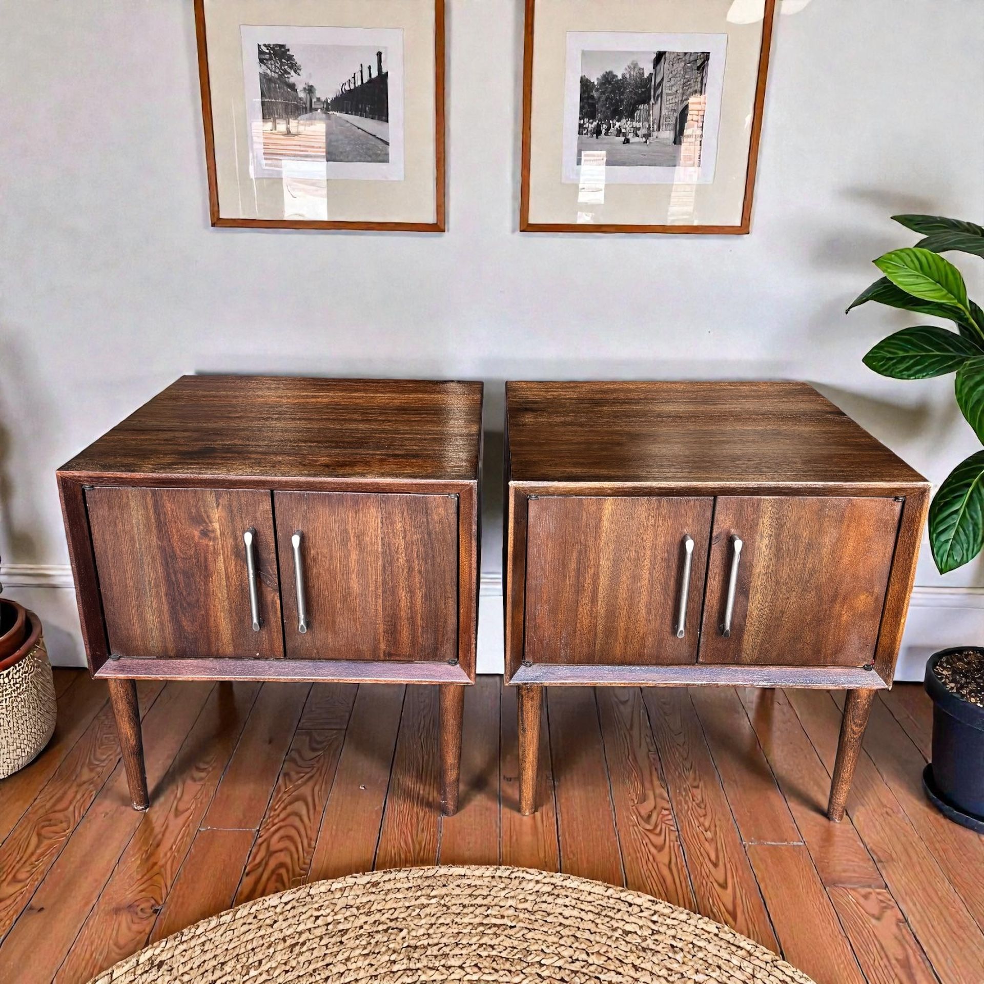 MCM Nightstand/End Table Set