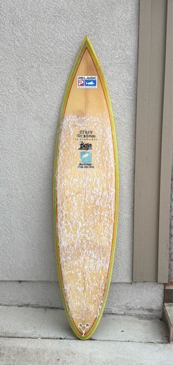 7’6” Clark surfboard longboard Midlenth