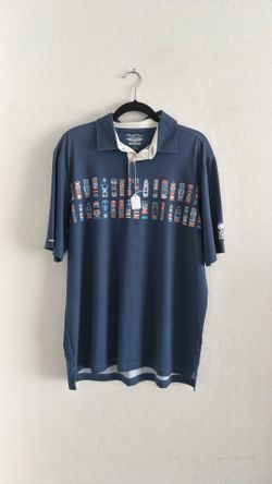 Men’s Golf Polo Straight Down Size Large 