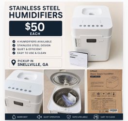 BRAND NEW ‼️🔥 Stainless Steel Humidifiers💨✅
