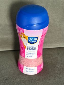 New Fresh Step Sweet Blossom Deodorizing Crystals 15 Oz