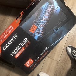Gigabyte 27” Ultra Flat Sceeen Gaming Monitor Brand New 