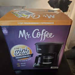 Mr. Coffee 5 Cup Programmable Coffeemaker