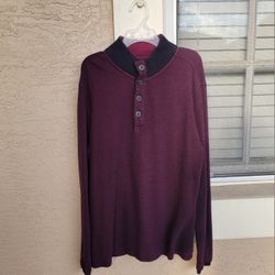 MEN'S SIZE LARGE LONG-SLEEVED TOP by "STRUCTURE" 