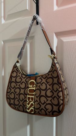 Guess monogram shoulder bag