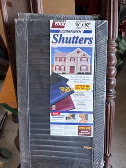 5 sets of Brand new shutters