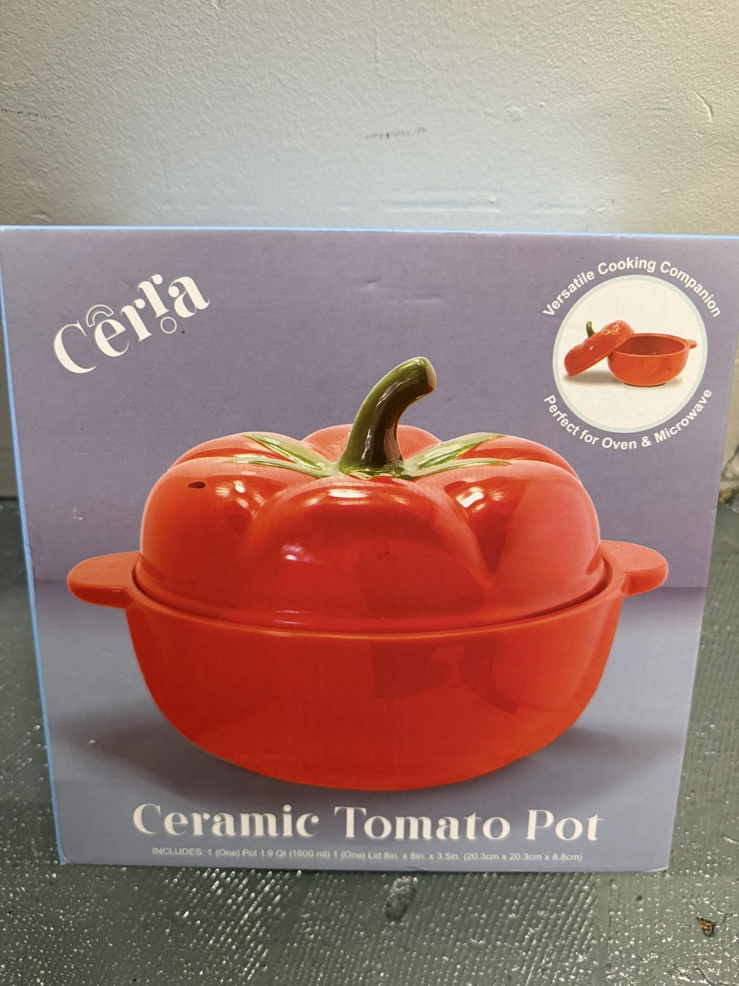 Ceramic Tomato Pot