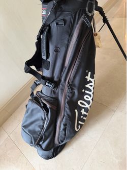 Titleist golf bag black