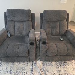 Pair Of Recliner Chairs