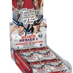 Topps 2026 Series 1 Hobby Box