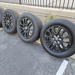 20" TOYOTA TUNDRA TRD WHEELS & TIRES 