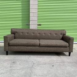 *Free Delivery* Brown Modern Couch Sofa 3 Seater