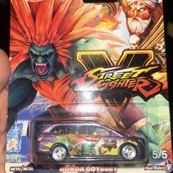 Street Fighter Hot Wheel Honda Odyssey 