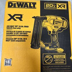 Dewalt 18ga Brad Nailer