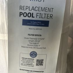 Pool Filter 