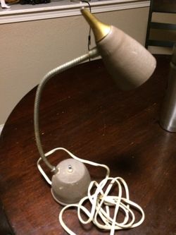 Vintage Desk Lamp Works Good