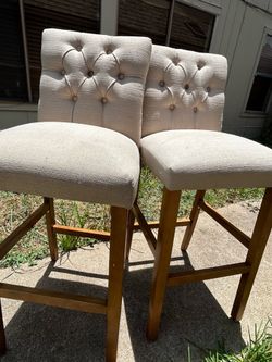 2 Bar Chairs Tall