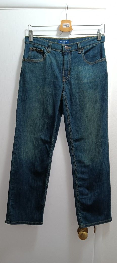 Arizona Jeans Co Boys Flex Original Straight Husky 14 Pants