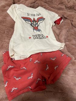 Wonder Woman Outfit Set Size 5T Girls