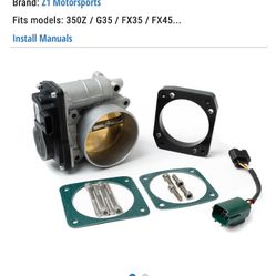 G35 75mm Throttle Body 
