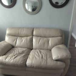 Love Seat And Matching Three Seat Couch 