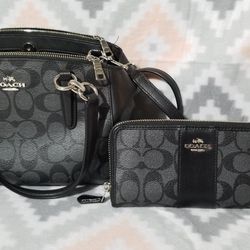 Black Coach Purse