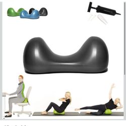 Air8 Inflatable Office Chair Cushion - Washable Orthopedic Seat Cushion for Lumbar & Back Support - Chair Cushion for Back Pain - Multipurpose Cushion