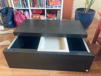 Free IKEA black box with sliding top.