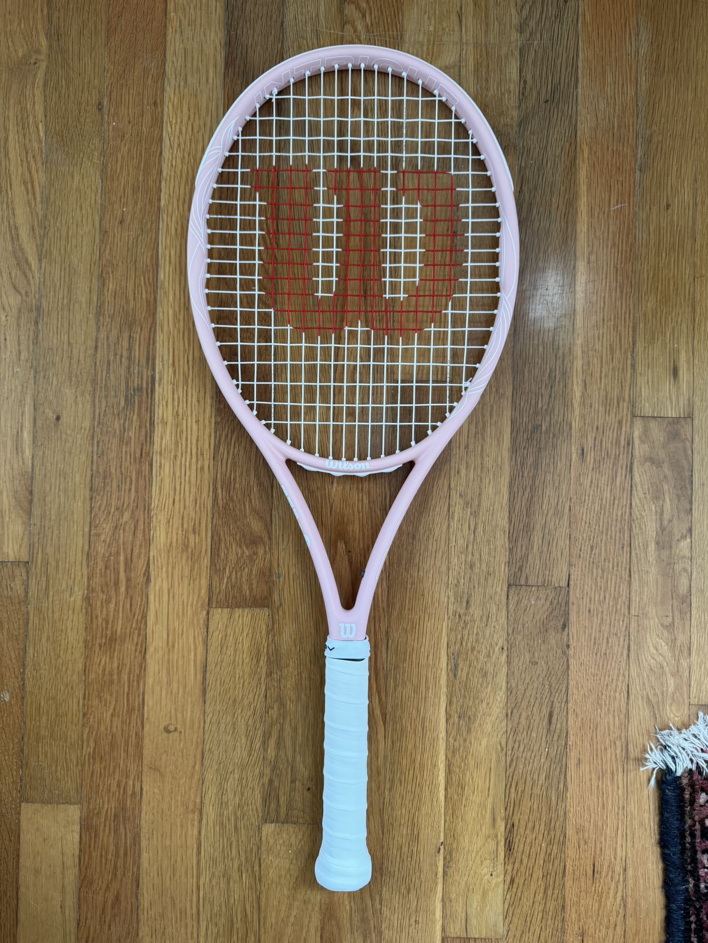 Wilson Intrigue SE Tennis Racket - White/Pink