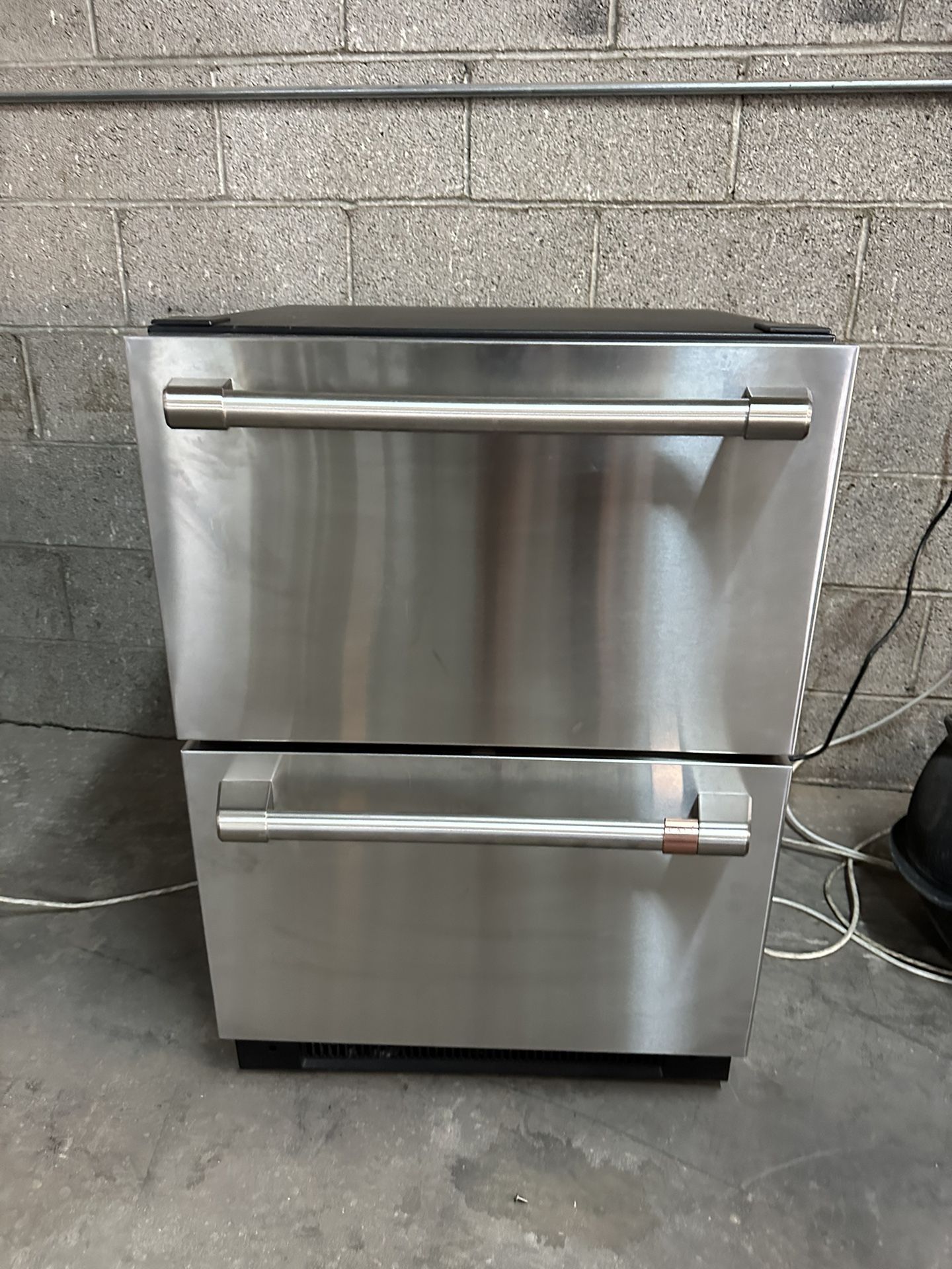 New GE café Undercounter Refrigerator 