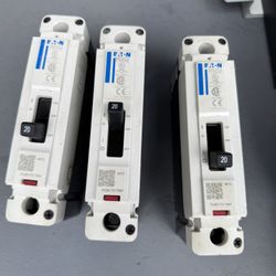 20amps Eaton Breakers
