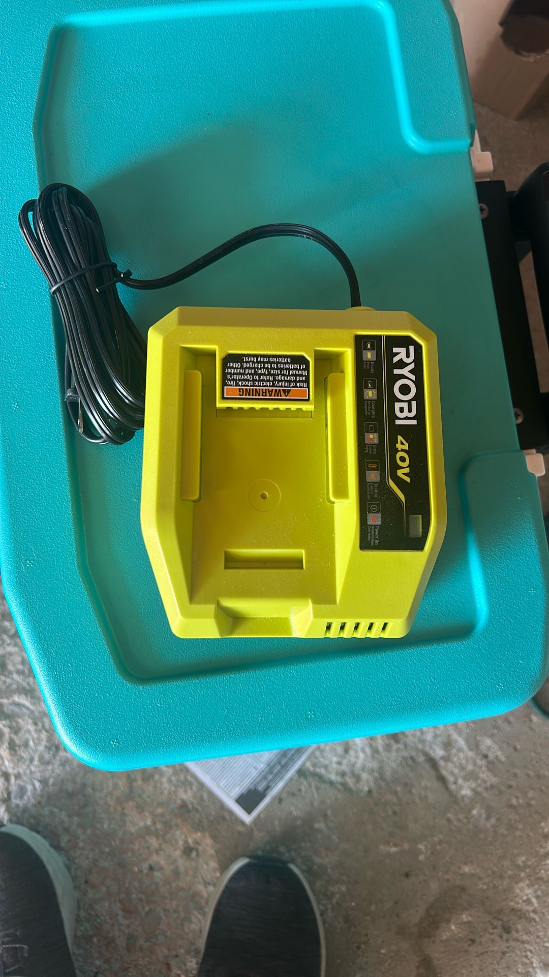 Ryobi 40v Charger