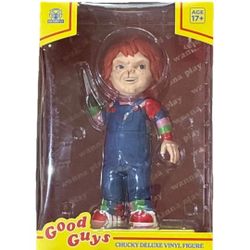 NEW Chucky Deluxe Vinyl Figure Culturefly 9" Good Guys Wanna Play New In Box