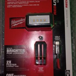 Milwaukee Redlithium USB 600L Low Profile Headlamp