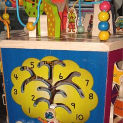 B. Toys Wooden Activity Cube, Youniversity