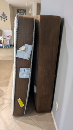 Free Mattress, Box Spring , and steel frame.