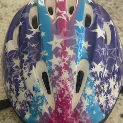 Girl bike helmet age 4/7