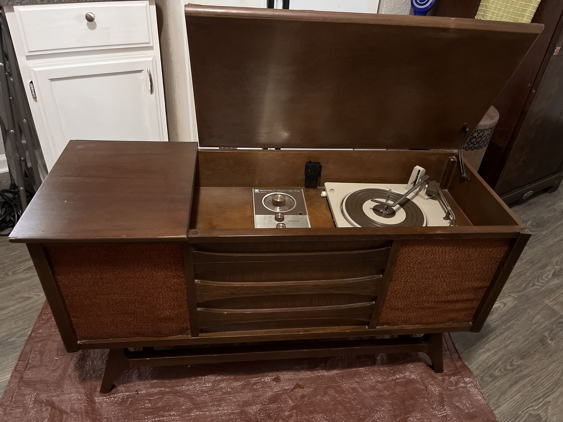 Vintage record player