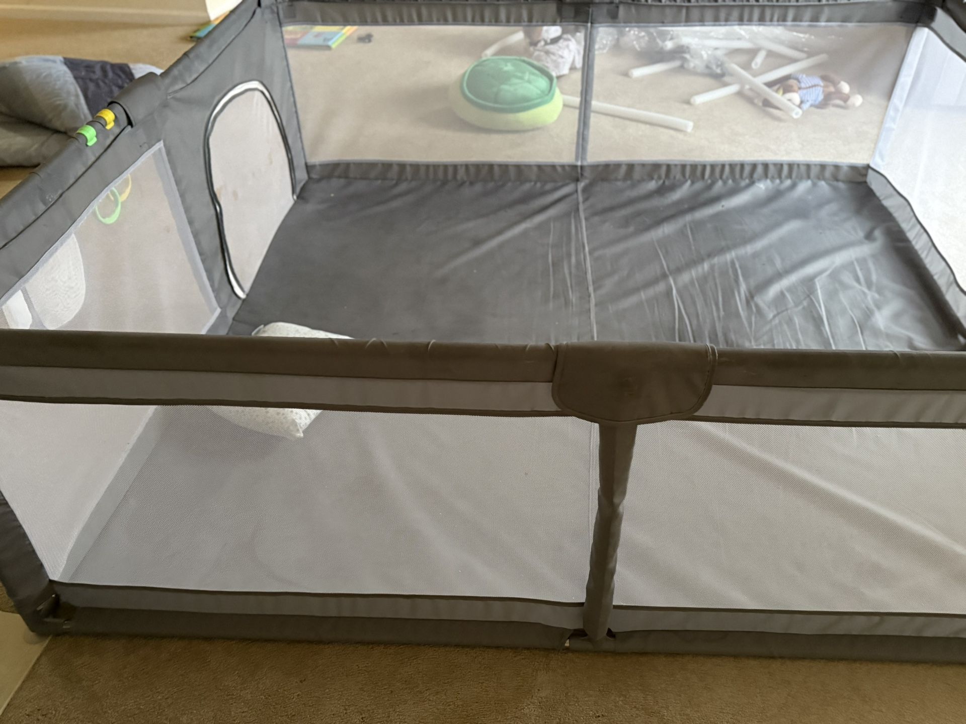 79" x71" Extra Large Baby Playpen, Big Play Pens