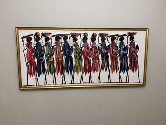African Art w/ frame