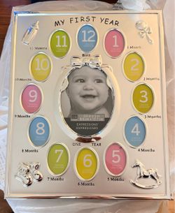 My First Year Photo Frame