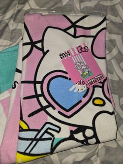 Hello kitty towel