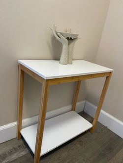 Bamboo Shelf Unit Moving Sale
