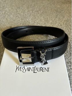 Silver YSL Women’s Belt
