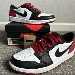 Jordan 1 Low Black Toe