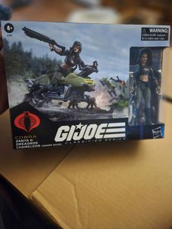 Gi joe classified Zanya and Dreadnok Chameleon