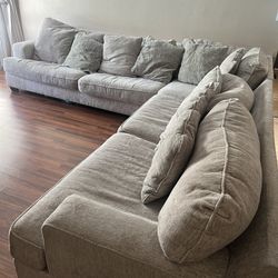 Large Grey Sectional Couches 