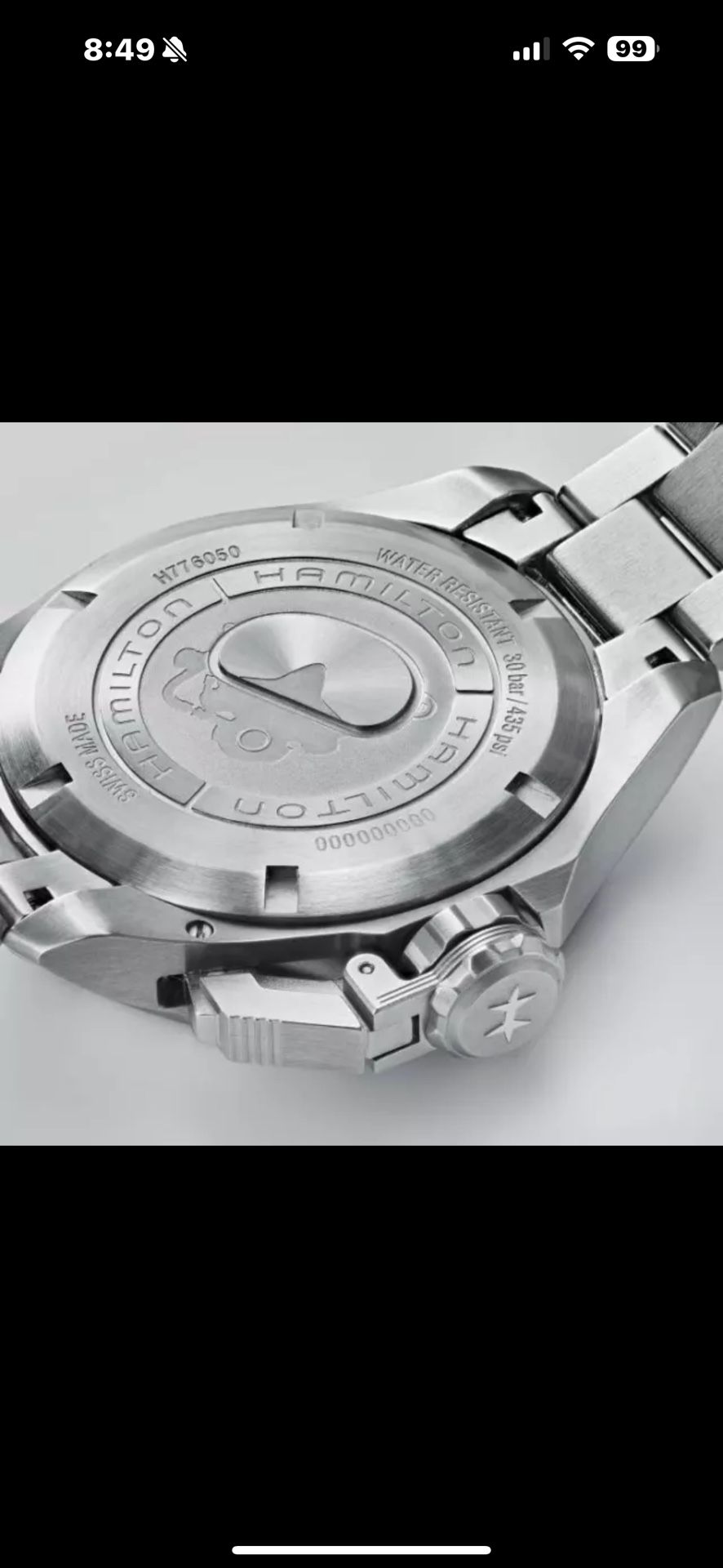 Hamilton Frogman Automatic Watch 300m