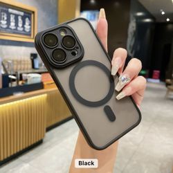 Black MagSafe  Cases For iPhones